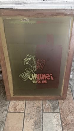 Original Rare Carpe Disc Golf Silk Shirt Press