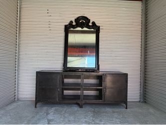 Restoration Hardware Industrial Tool Chest Sideboard – RH Blackened Iron