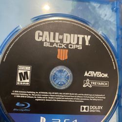 PS4 Black Ops Four 