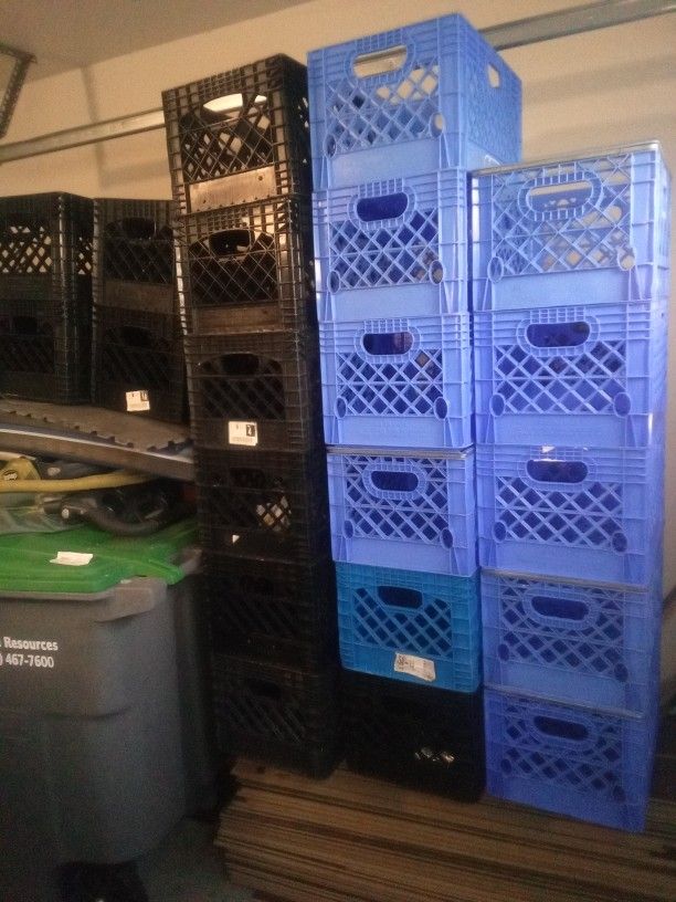 Milk Crates @ $3 Each