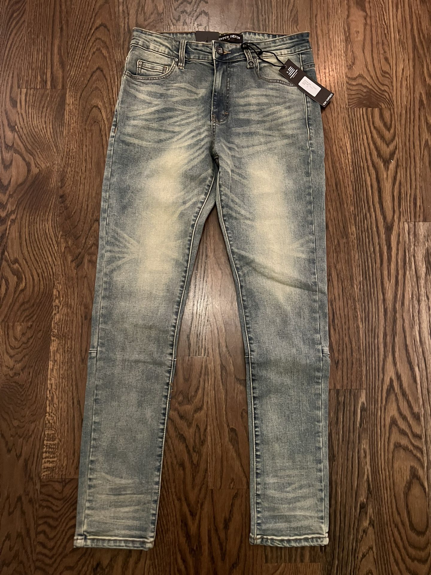 Hyper Denim Men’s Slim Tapered Jeans Brand New 32