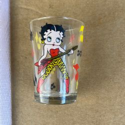 Betty Boop Shot Cup Glass