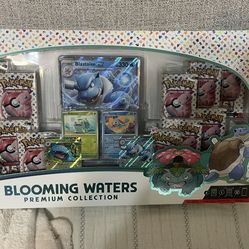 Blooming waters Pokémon cards