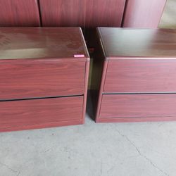 2DRAWERS WOOD CABINETS FOR SALE!!!!...EACH 