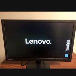 Working From Home? Can’t See Your Laptop Screen? Need Dual Screens? Buy This 22” Lenovo Monitor Was $122 Now Just $50!