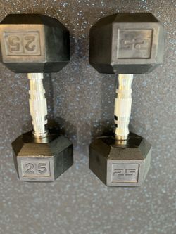 Hex Dumbells 25lbs