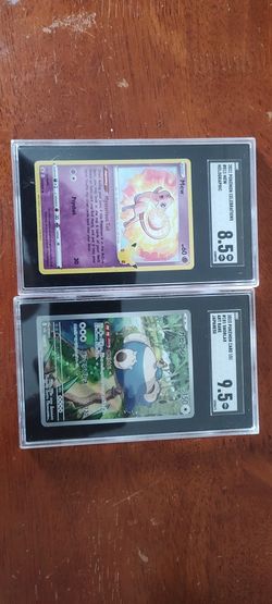 Two Graded Pokemon Cards . Accepting Offers