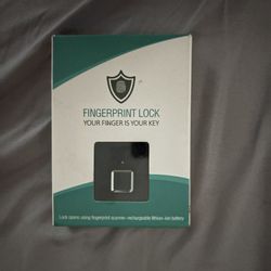 Smart Fingerprint Door Lock Keyless Anti-theft Security Padlock