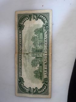 1950s $100 bill