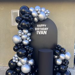 Balloons Decor Backdrop