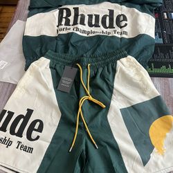 Rhude Shorts And The Jacket 