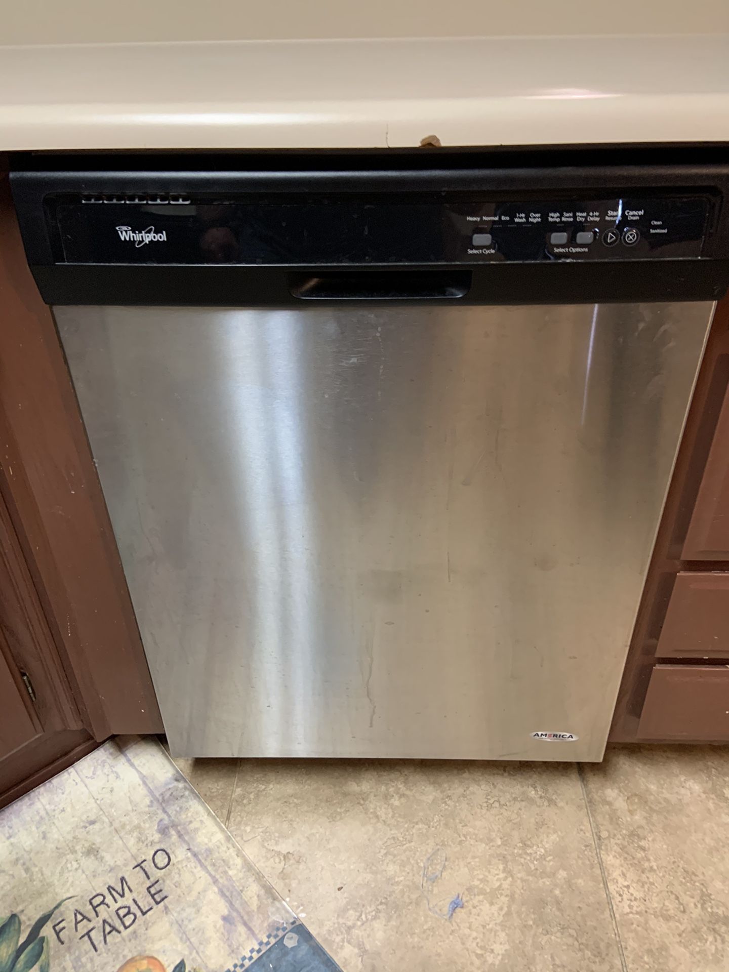 Whirlpool dishwasher