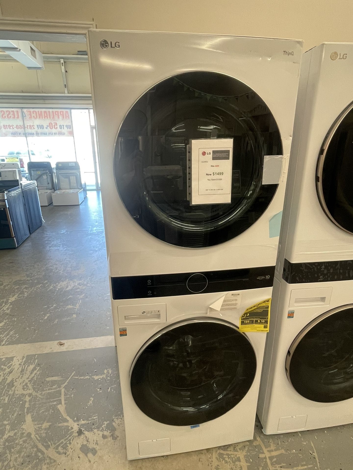 Tested Washer Tower Model Wkex200hwa