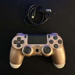DualShock 4 Wireless Controller for PlayStation 4 — Rose Gold (Renewed)