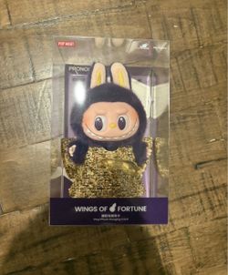 LABUBU x Pronounce Wings of Fortune Vinyl Plush Hanging Card Authentic Pop Mart