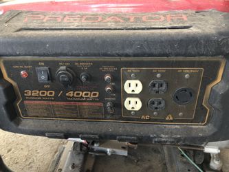 2 predator 3200/4000 watts generator