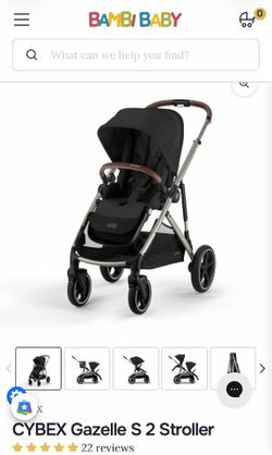 Cybex gazelle s 2 single to double stroller