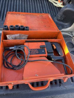 Ramset Dynadrill 340 Hammer Drill 115V 60 Hz 5.5A Made In Germany