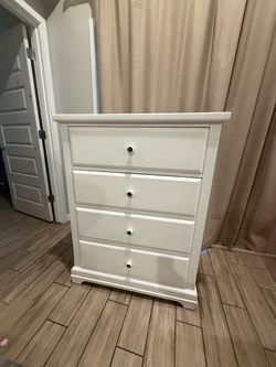White dresser