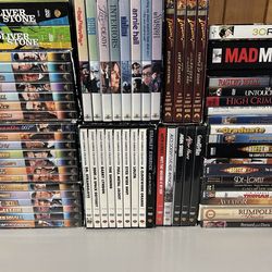 Huge DVD movie lot