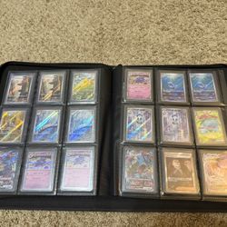 Japanese And Chinese Pokémon Tcg Cards - Top Loader Binder Included