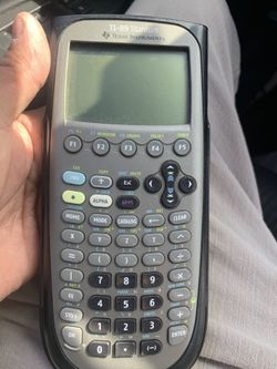 Texas instrument ti-89 titanium calculator