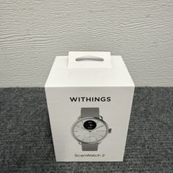 Withings ScanWatch 2 38mm White Smart Health & Fitness Watch - Brand New Sealed