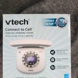 Vtec Retro Phone with Connect to Cell

