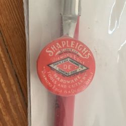 Vintage  shapleighs Hardware Celluloid Pencil Clip