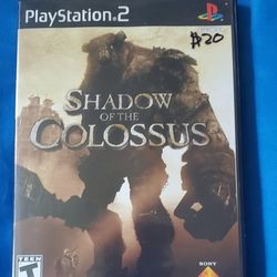 Ps2 Black Label Shadow Of The Colossus 