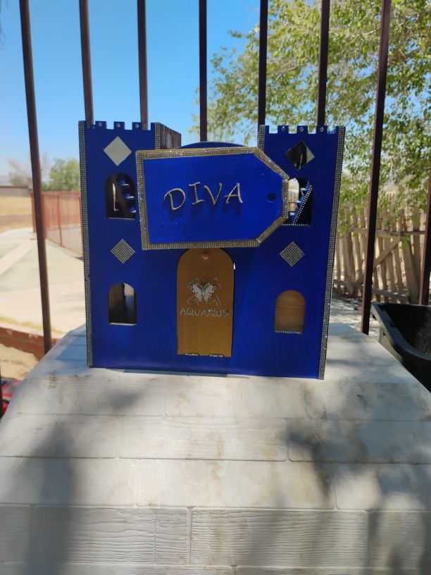 Hand Painted Custom MADE Jewelry Box 