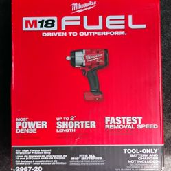  Milwaukee  M18 FUEL 1/2" High Torque Impact Wrench w/Friction Ring (2967-20)