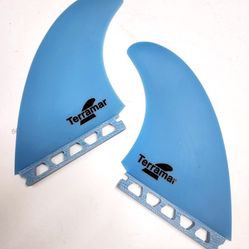 TERRAMAR SURFCO MR '78 TWIN SURFBOARD FINS BRAND NEW $75 