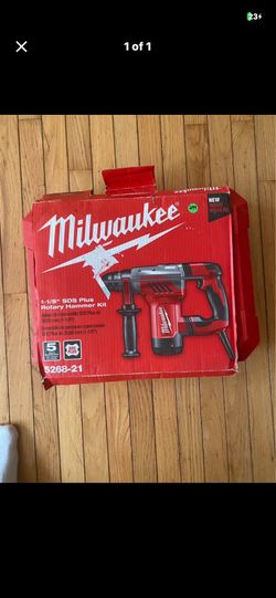 Milwaukee 1-1/8" SDS Plus Rotary Hammer