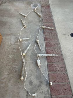 Icicle Led String light (10 sets) 100ft