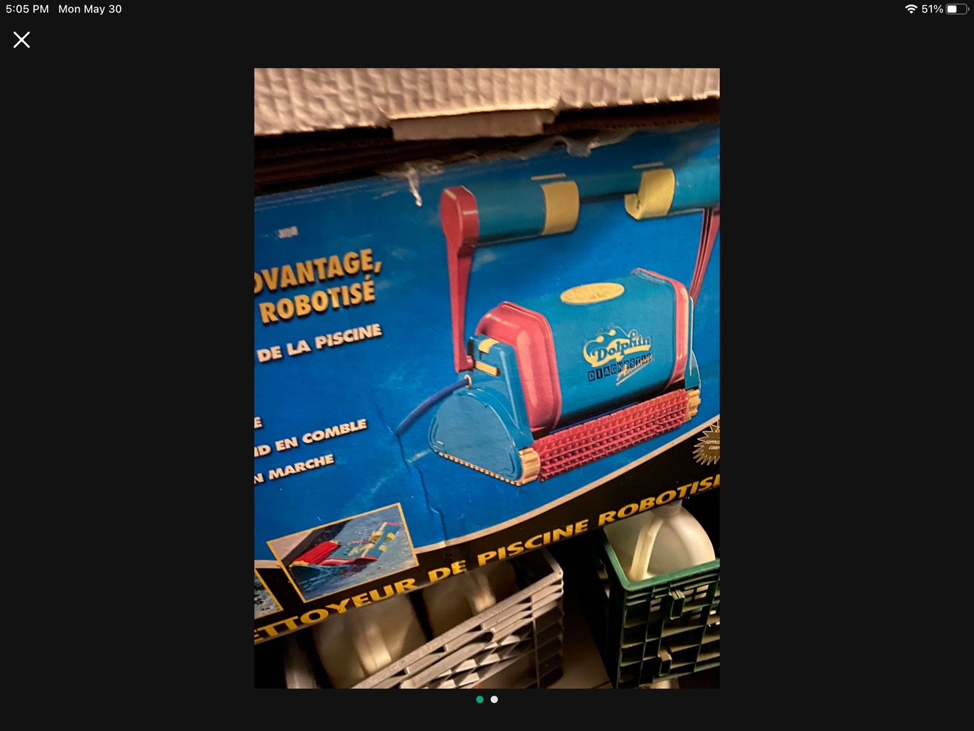 Pool Vacuum Robot Cleaner