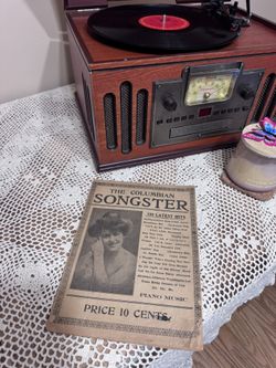 Antique Songbook The Columbian Songster 150 Songs Early 1900s Piano Music