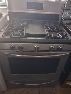 Frigidaire stainless steel gas stoves and LG stainless steel gas stoves