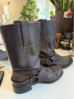Vintage Frye Motorcycle Boots 9.5