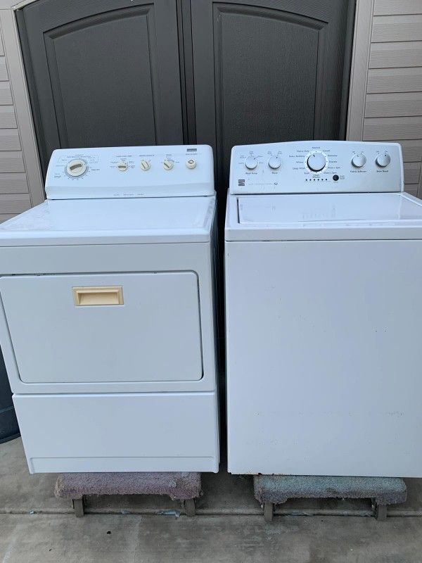 Kenmore Washer And Kenmore Electric Dryer In Good Condition for sale 
