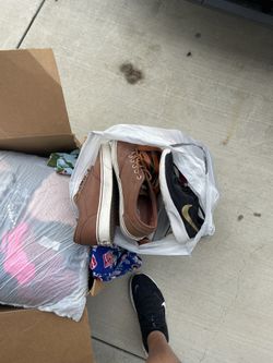 Bag Of Shoes And Clothes