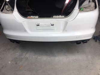 Panamera rear bumper