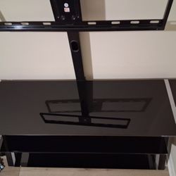 Glass/Metal TV Stand