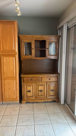 Cabinet ready for pick up