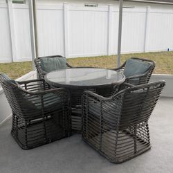 Patio furniture.