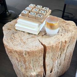 Driftwood Side Table 20" X  20"