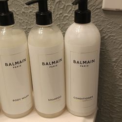 Balmain Shampoo, Conditioner,body Wash ,lotion Set 
