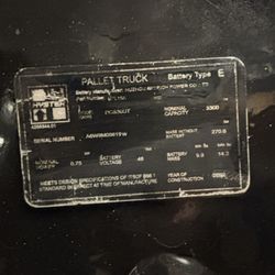 Electric, Palletjak, Hyster, 3000 Libras, 2022 Compacto