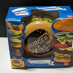 Burger Party - The Fast-Paced Burger Building Card Game by Goliath