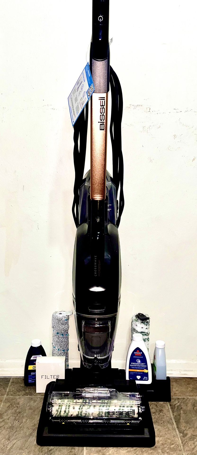 Bissell Crosswave Hydro steam Wet/dry Vacuum 